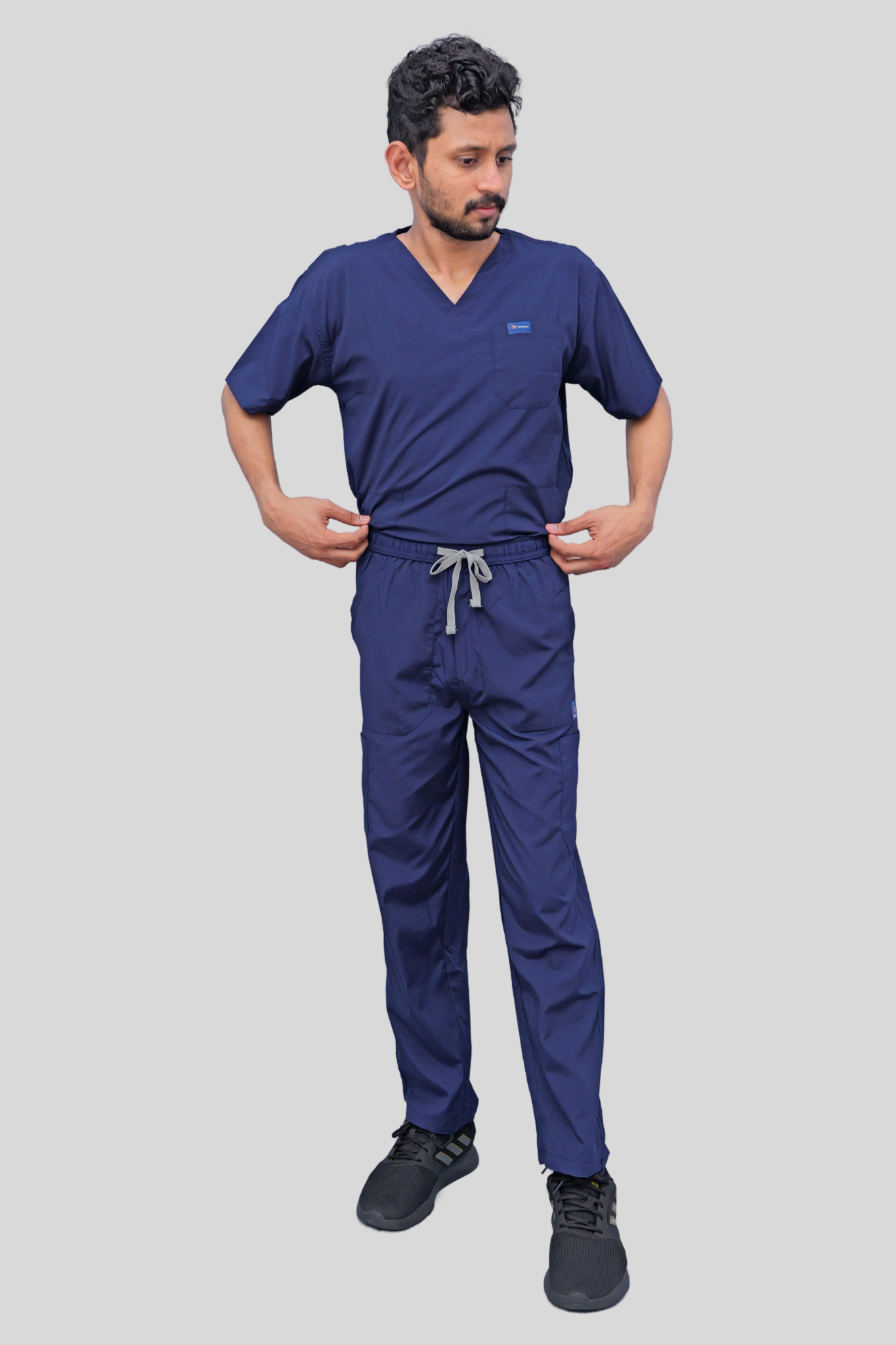 Smart Men's Scrubs - NavyBlue