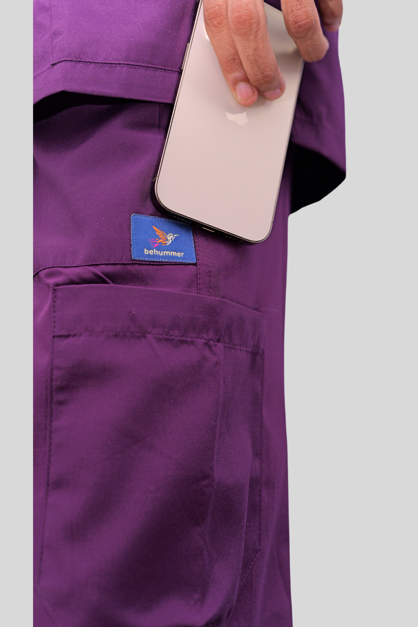 Smart Men's Scrubs - Wine