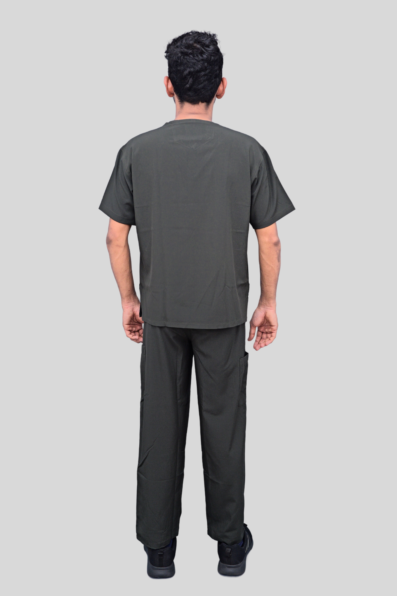 Nova (Stretch) Men's Scrubs - Army Green