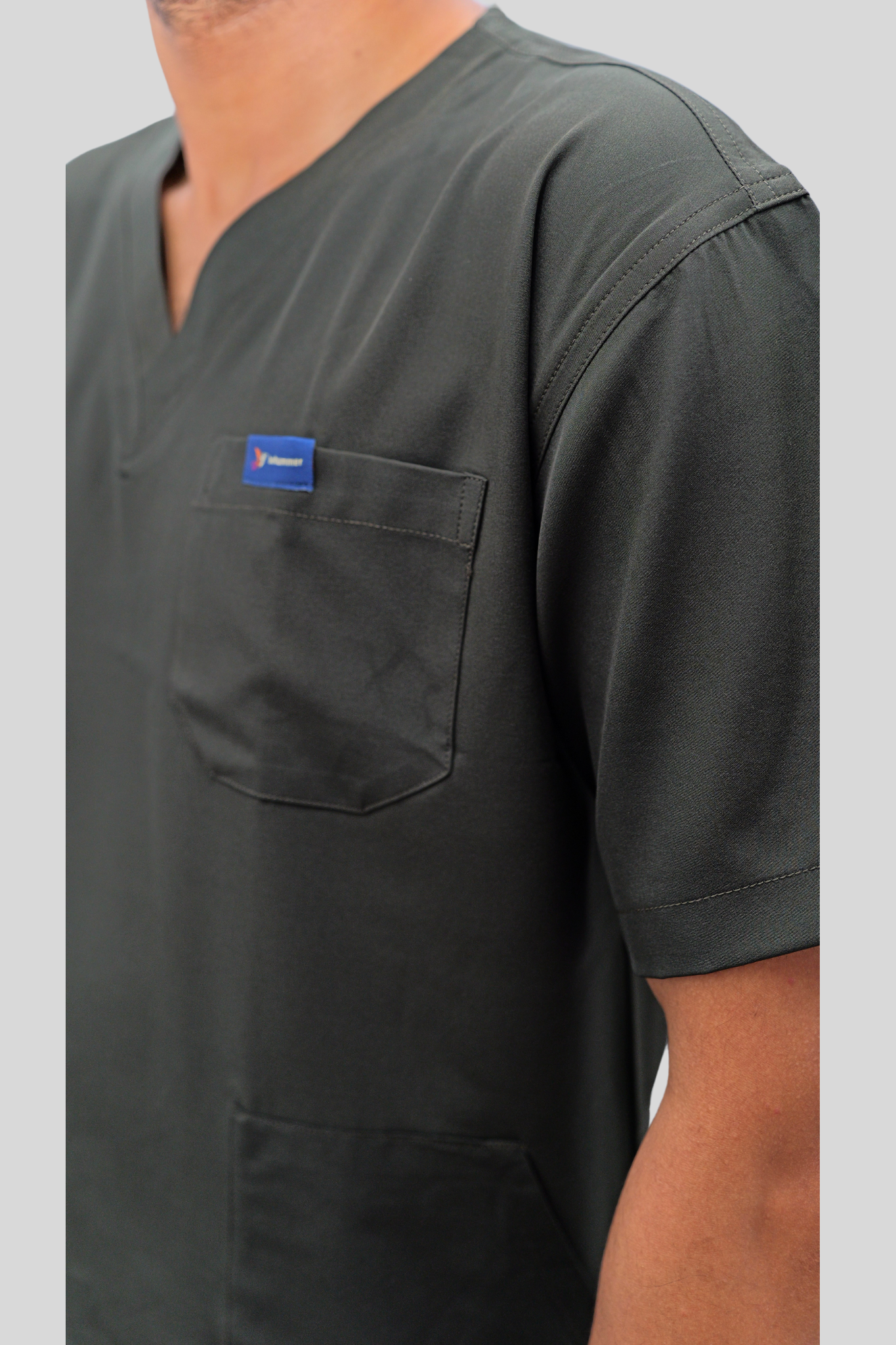 Nova (Stretch) Men's Scrubs - Army Green