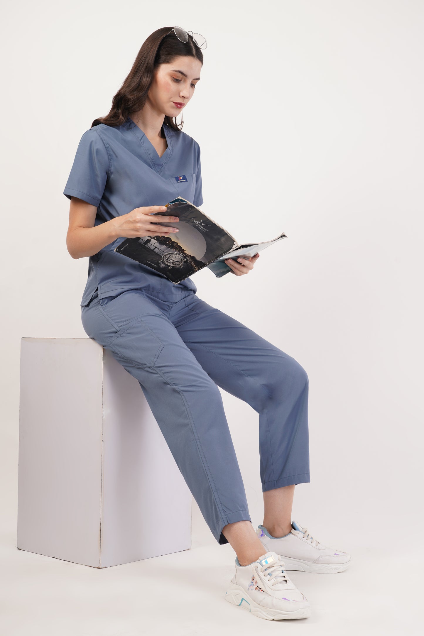 Smart Women's Scrub Gray