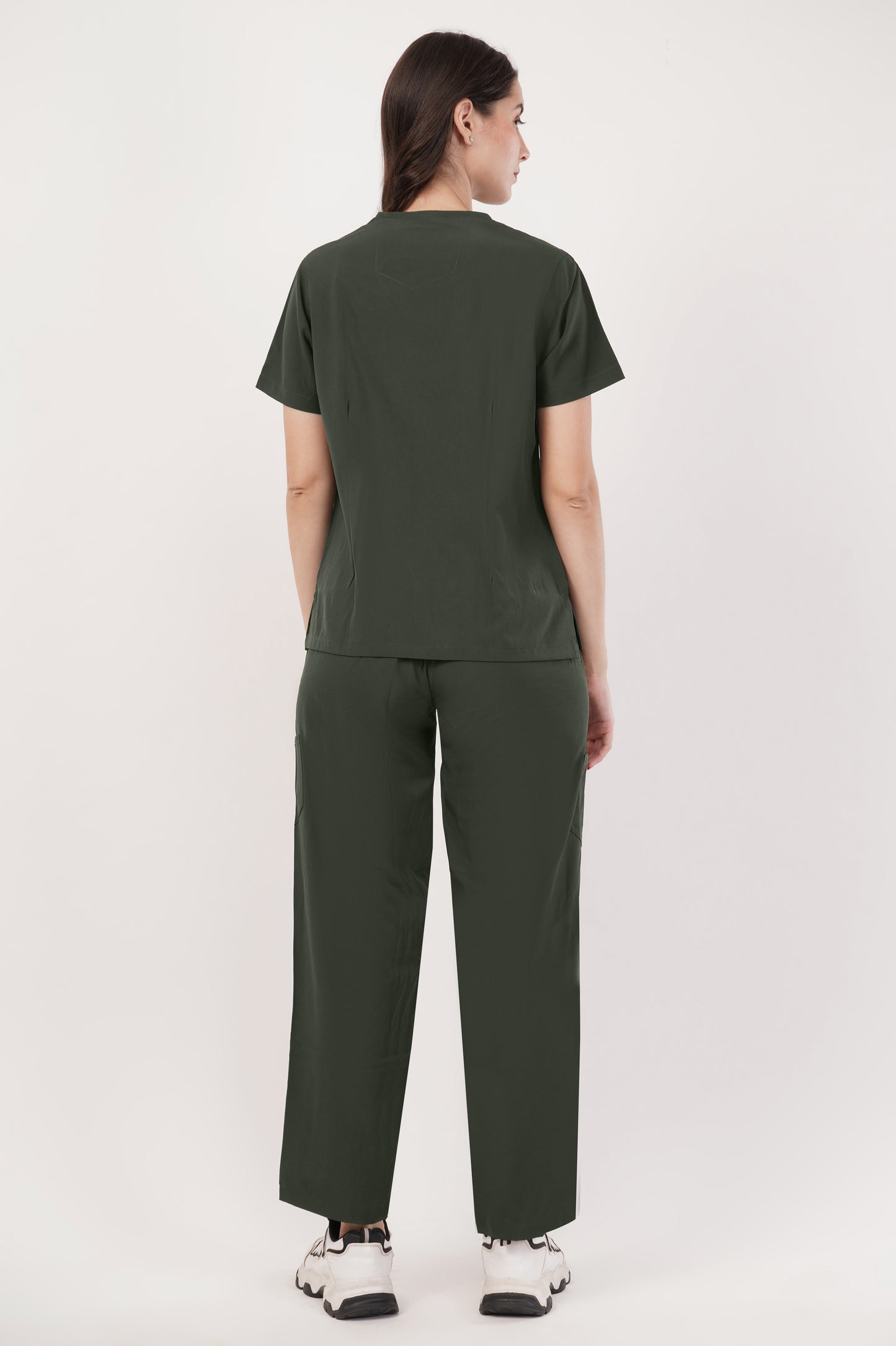 Nova (Stretch) Women's Scrubs - Army Green