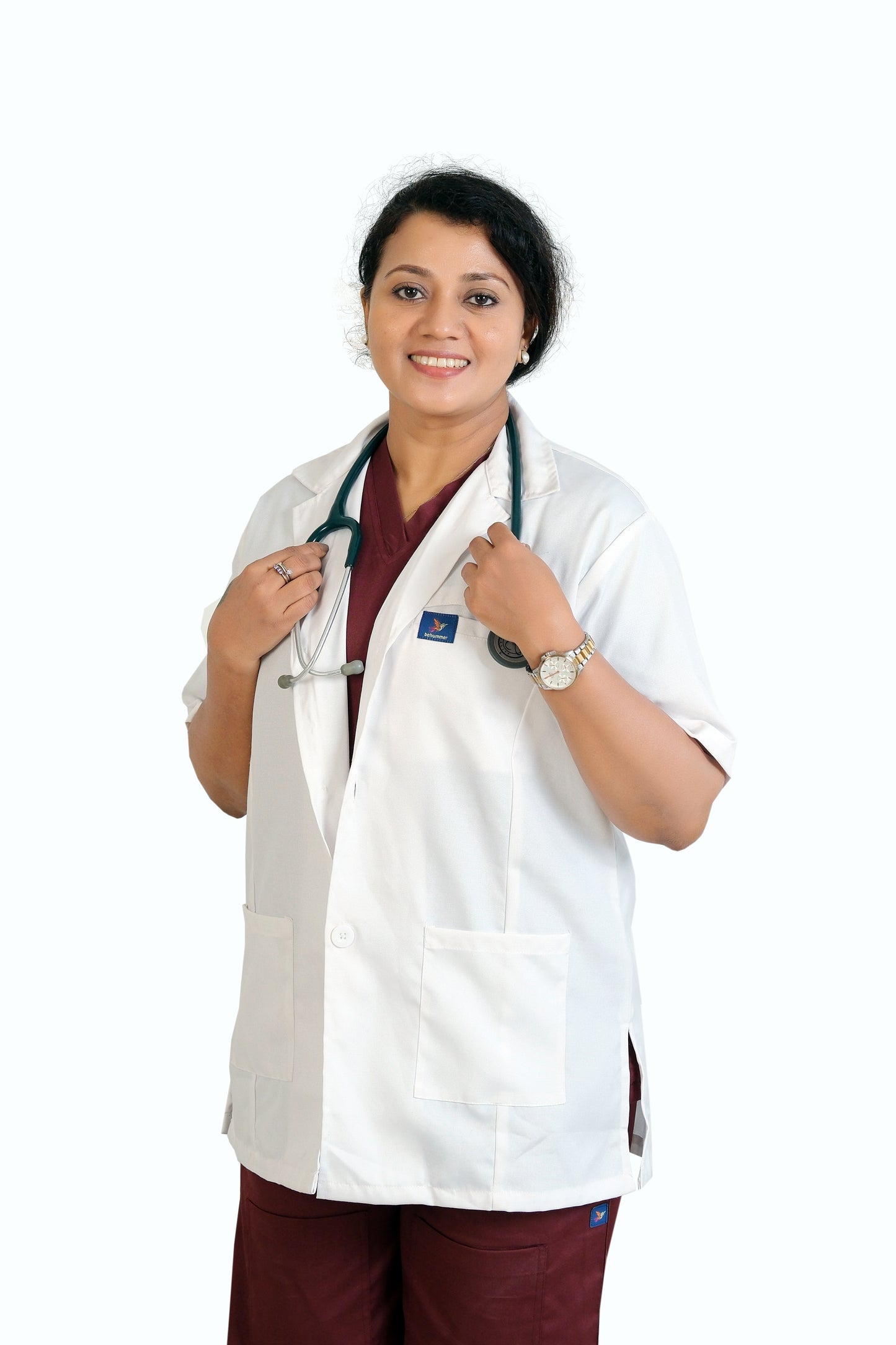 Vintage Lab Coat Apron for Women