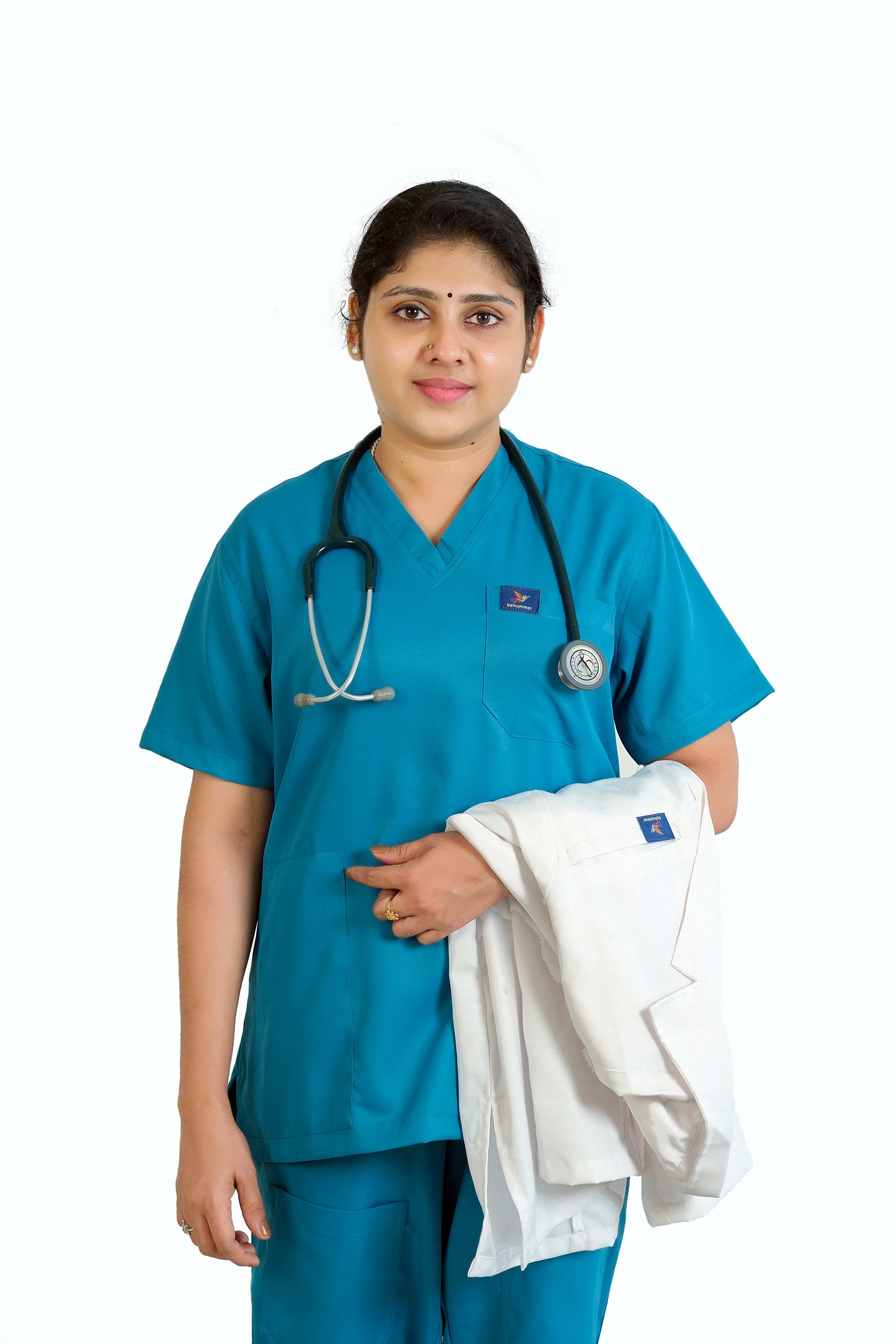 Vintage Lab Coat Apron for Women
