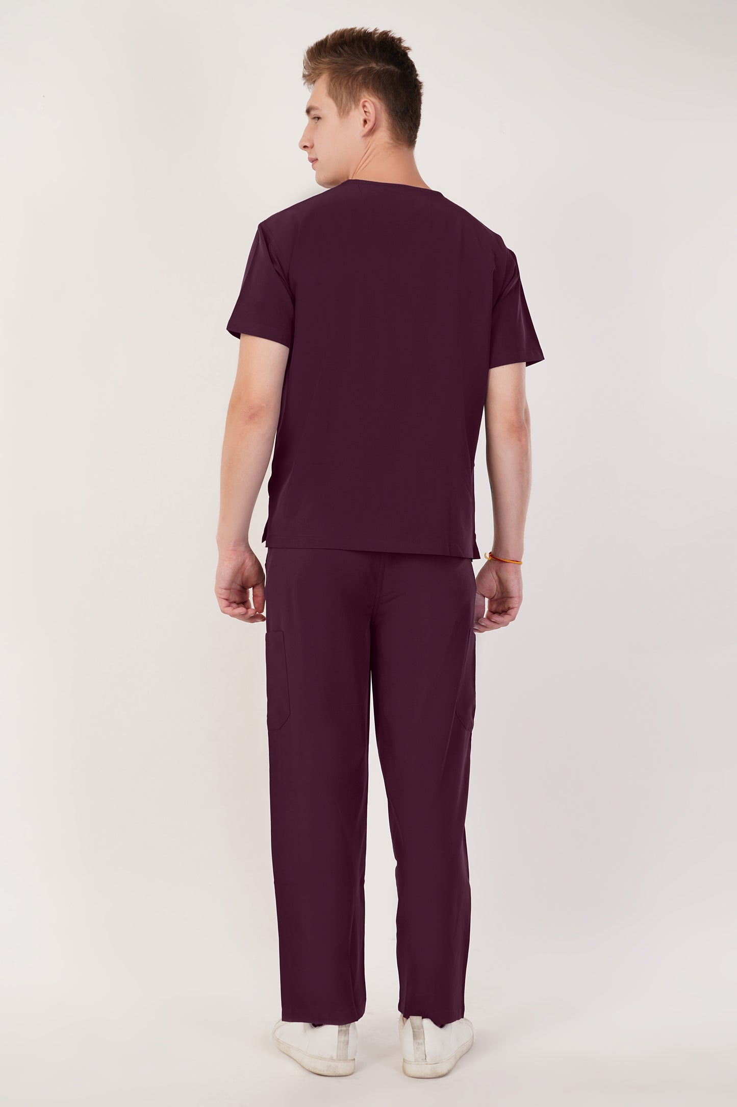 Nova (Stretch) Men's Scrubs Wine
