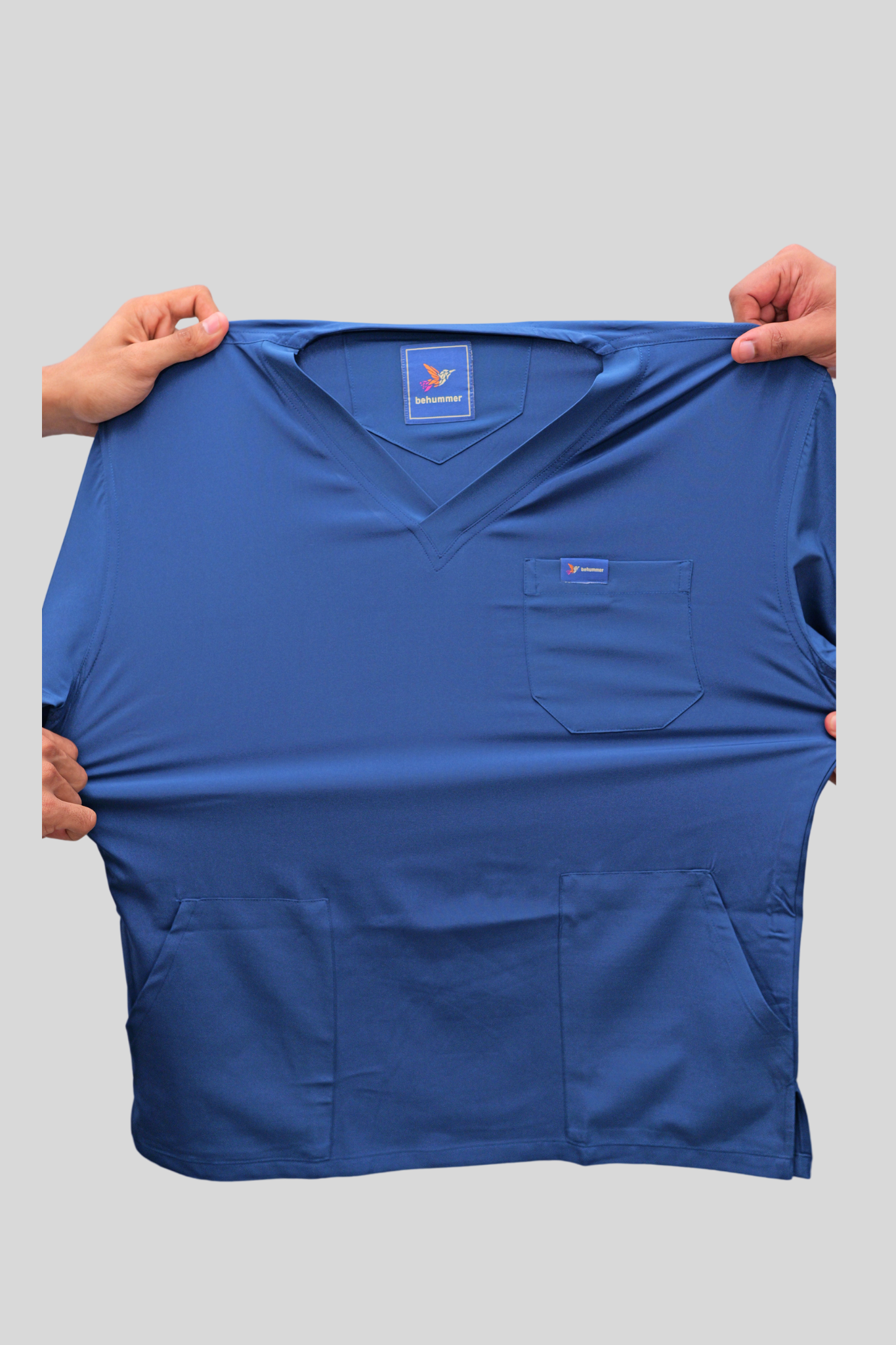 Nova (Stretch) Men's Scrubs - Peacock Blue