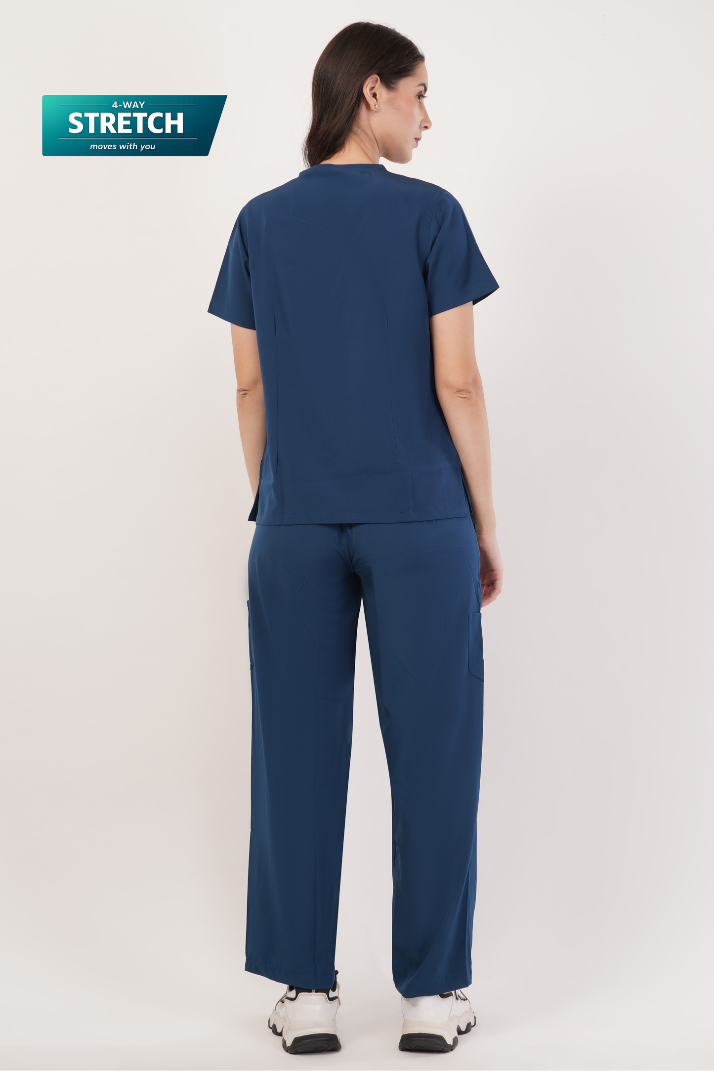 Nova (Stretch) Women's Scrubs - Peacock Blue
