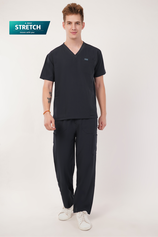 Nova (Stretch) Men's Scrubs Midnight Blue
