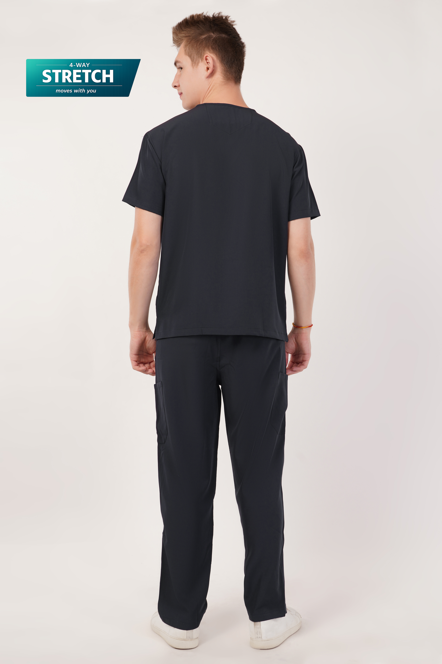 Nova (Stretch) Men's Scrubs Midnight Blue
