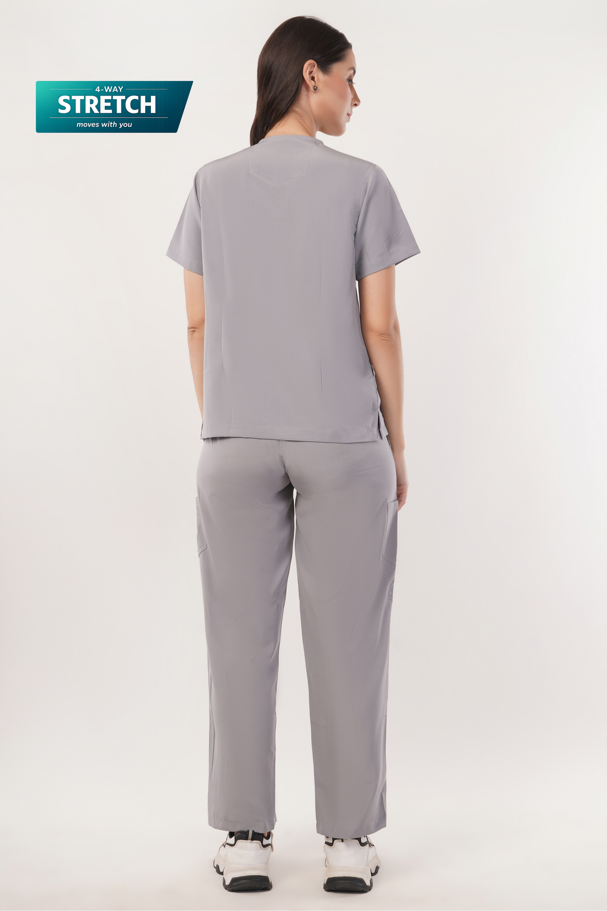 Nova (Stretch) Women's Scrubs - Gray
