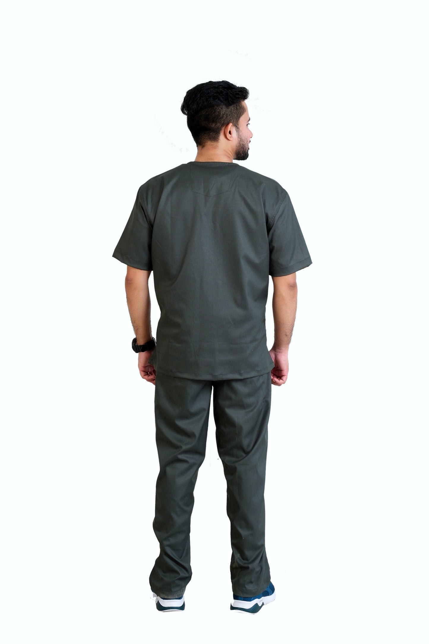 Vintage Men's Scrubs - Army Green