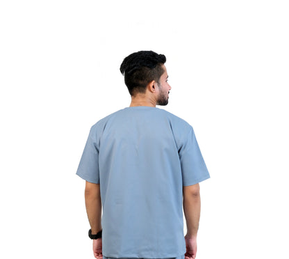 Vintage Men's Scrubs - Light Gray