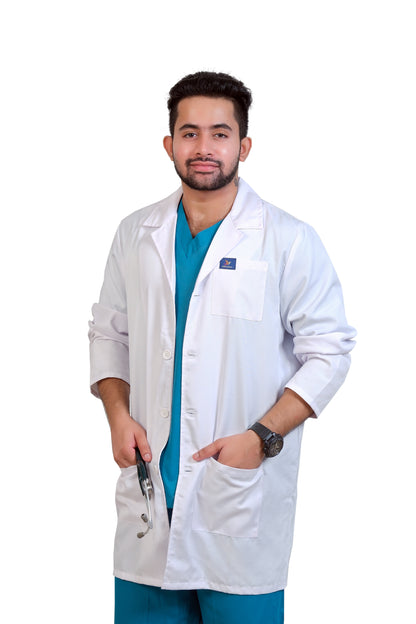 Vintage Lab Coat Apron for Men