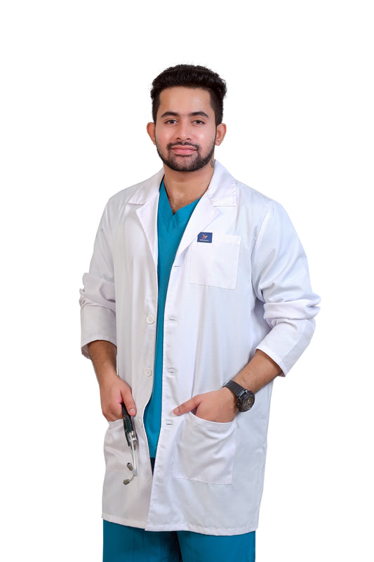 Vintage Lab Coat Apron for Men