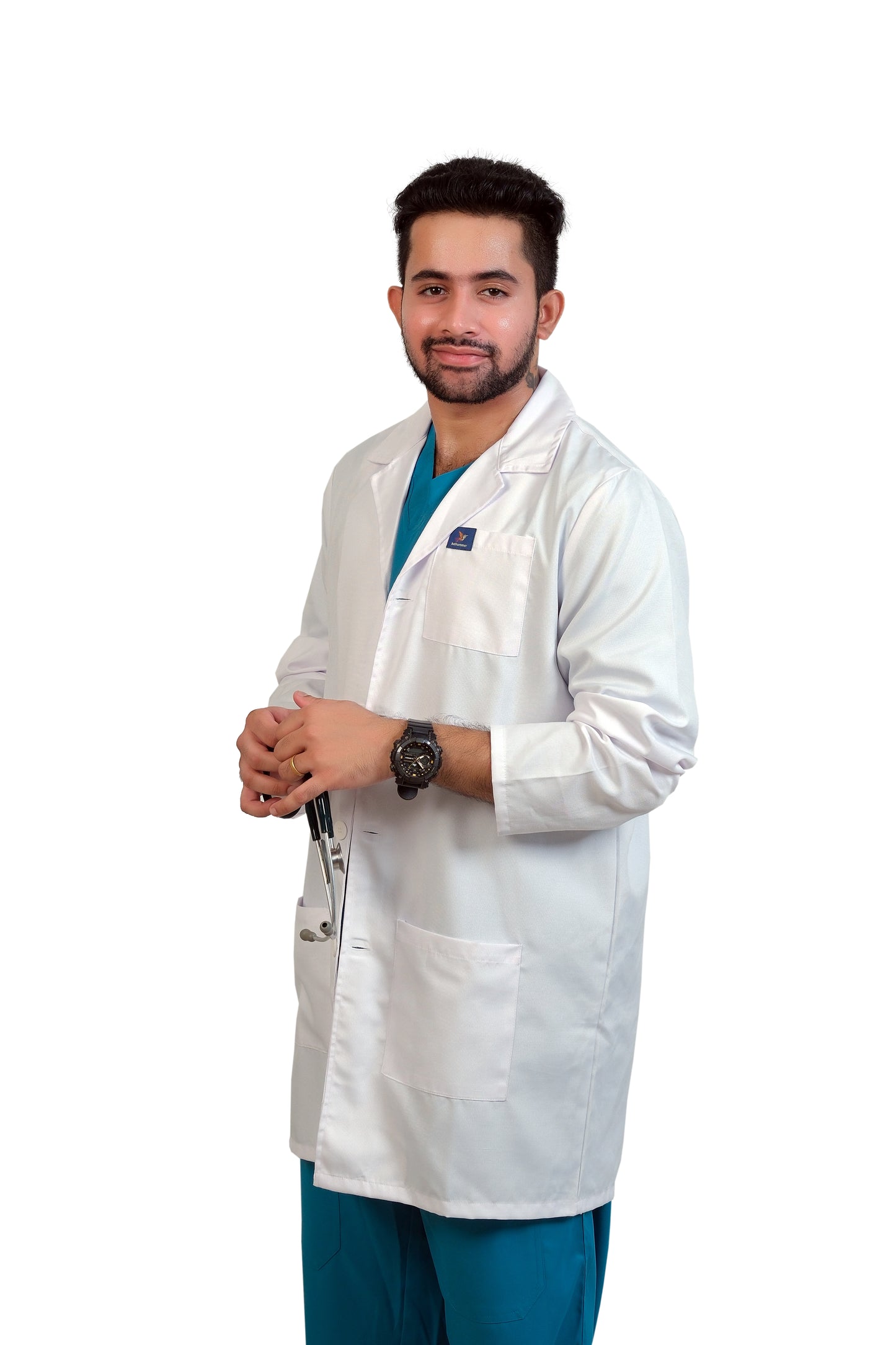 Vintage Lab Coat Apron for Men