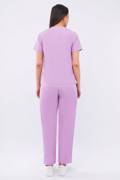 Smart Women's Scrubs - Lavender