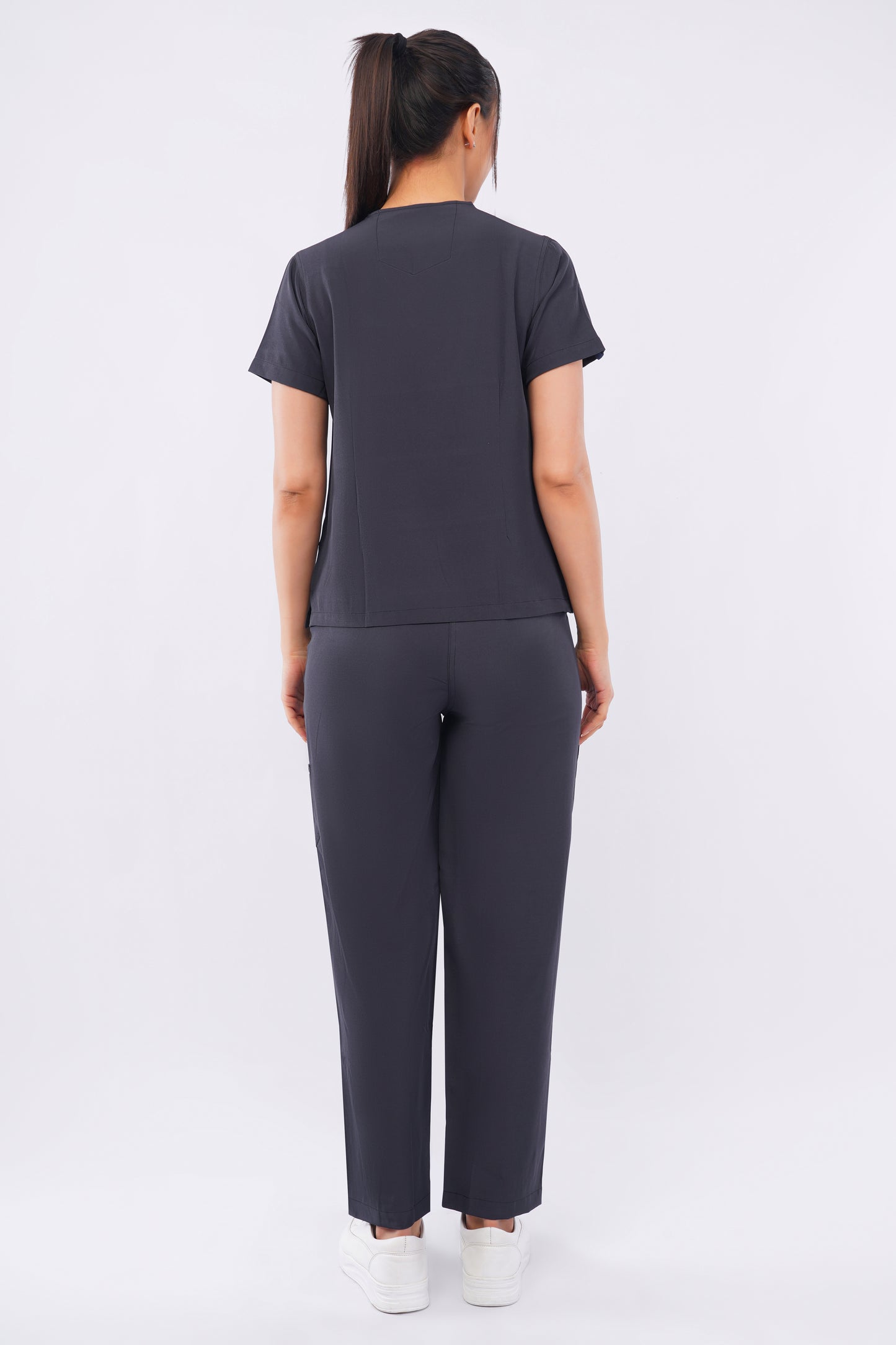 Nova (Stretch) Women's Scrubs - Dark Gray