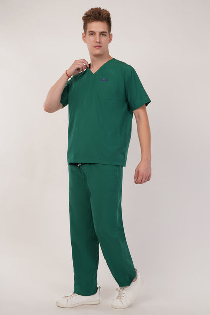 Smart Men's Scrubs Green