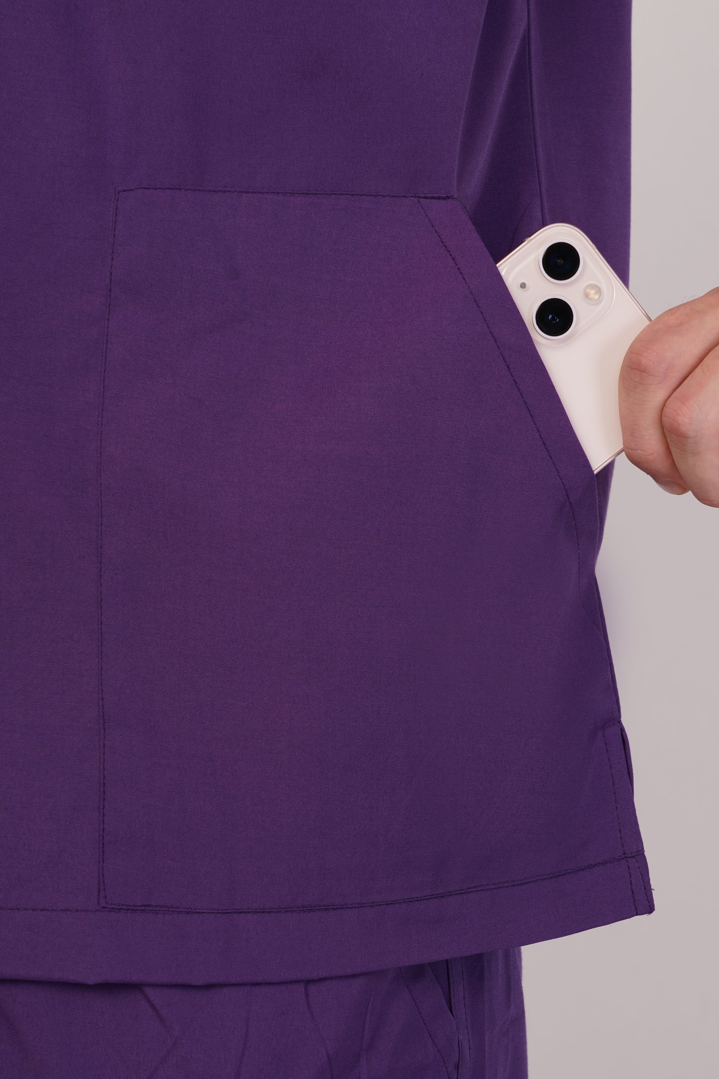 Smart Men's Scrubs Purple