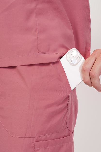 Smart Men's Scrubs Pink