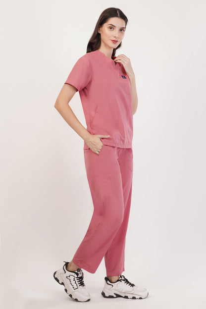 Smart Women's Scrubs Pink