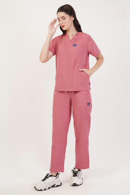 Smart Women's Scrubs Pink