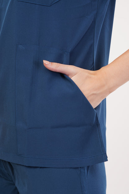 Nova (Stretch) Women's Scrubs - Peacock Blue