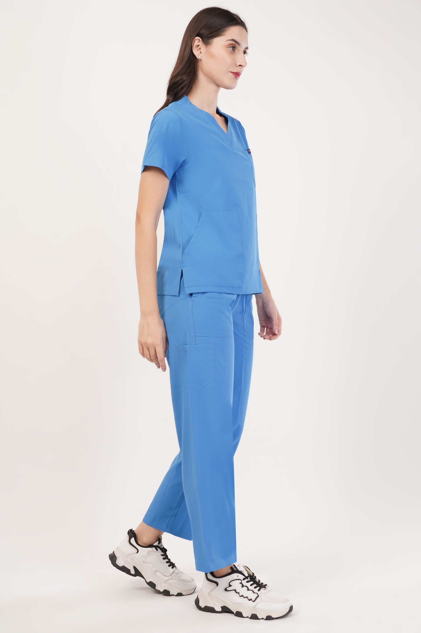 Nova (Stretch) Women's Scrubs - Bright Blue