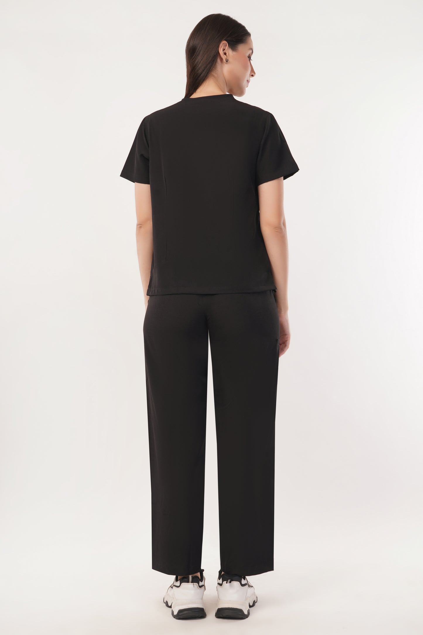 Nova (Stretch) Women's Scrubs -Black