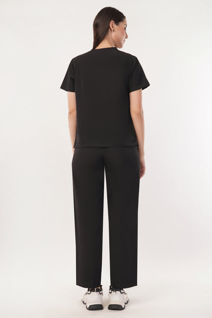 Nova (Stretch) Women's Scrubs -Black