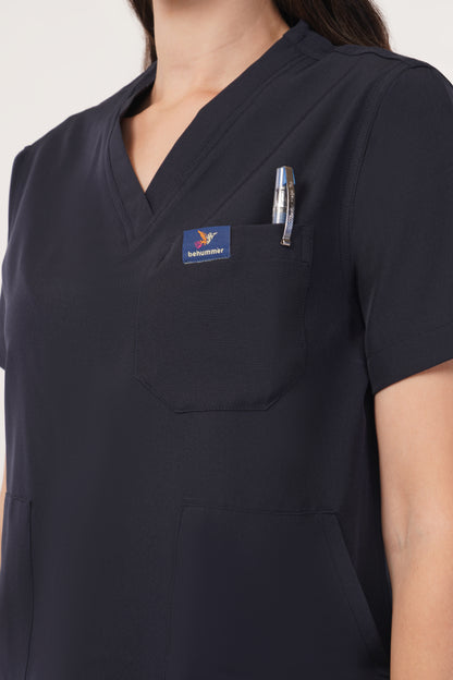 Nova (Stretch) Women's Scrubs - Midnight Blue