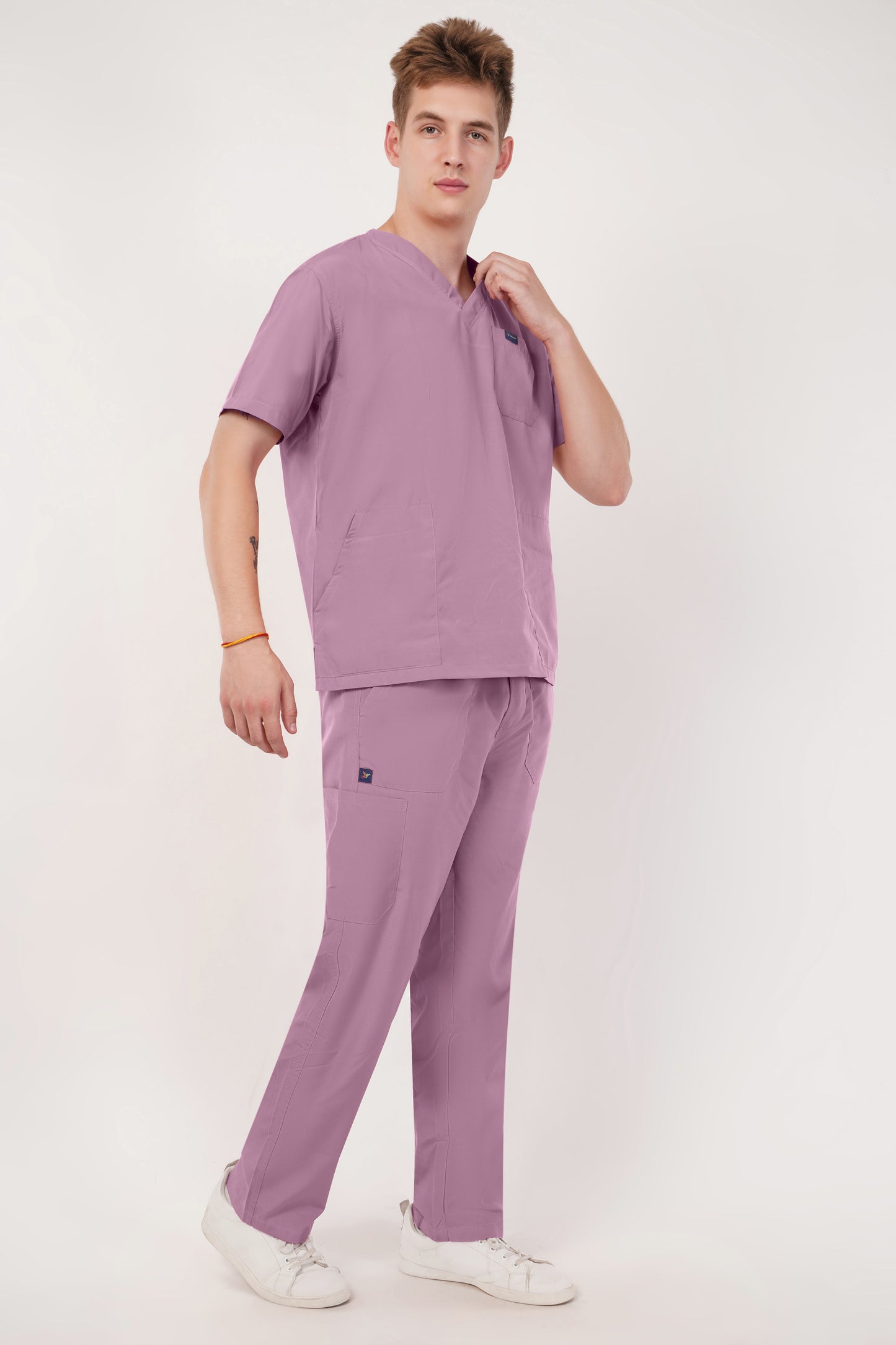 Smart Men's Scrubs - Lavender