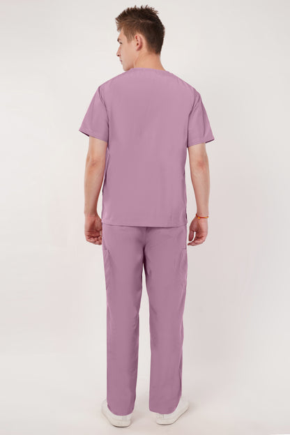 Smart Men's Scrubs - Lavender