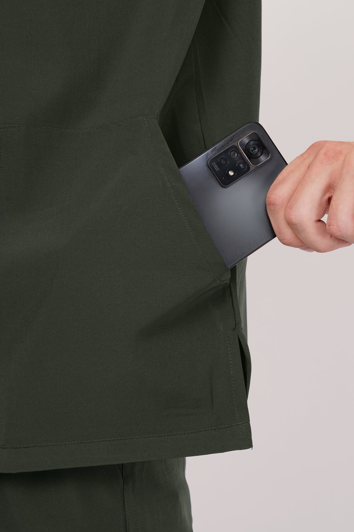 Nova (Stretch) Men's Scrubs - Army Green