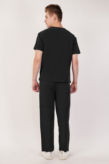 Smart Men's Scrubs - Black