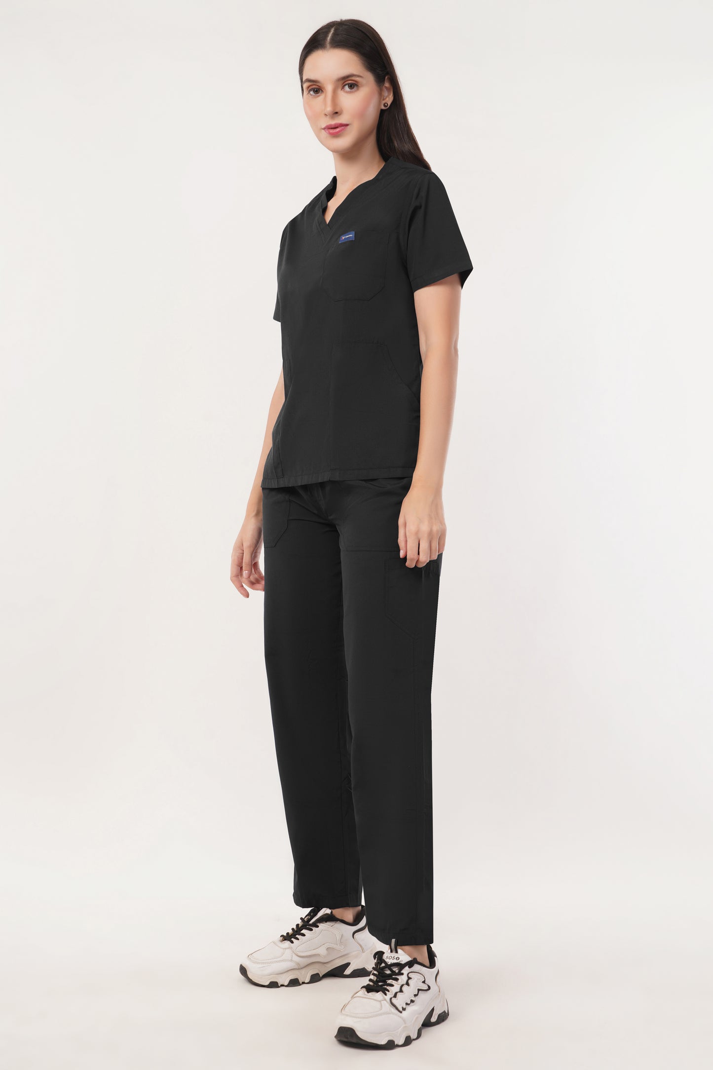 Smart Women's Scrubs - Black
