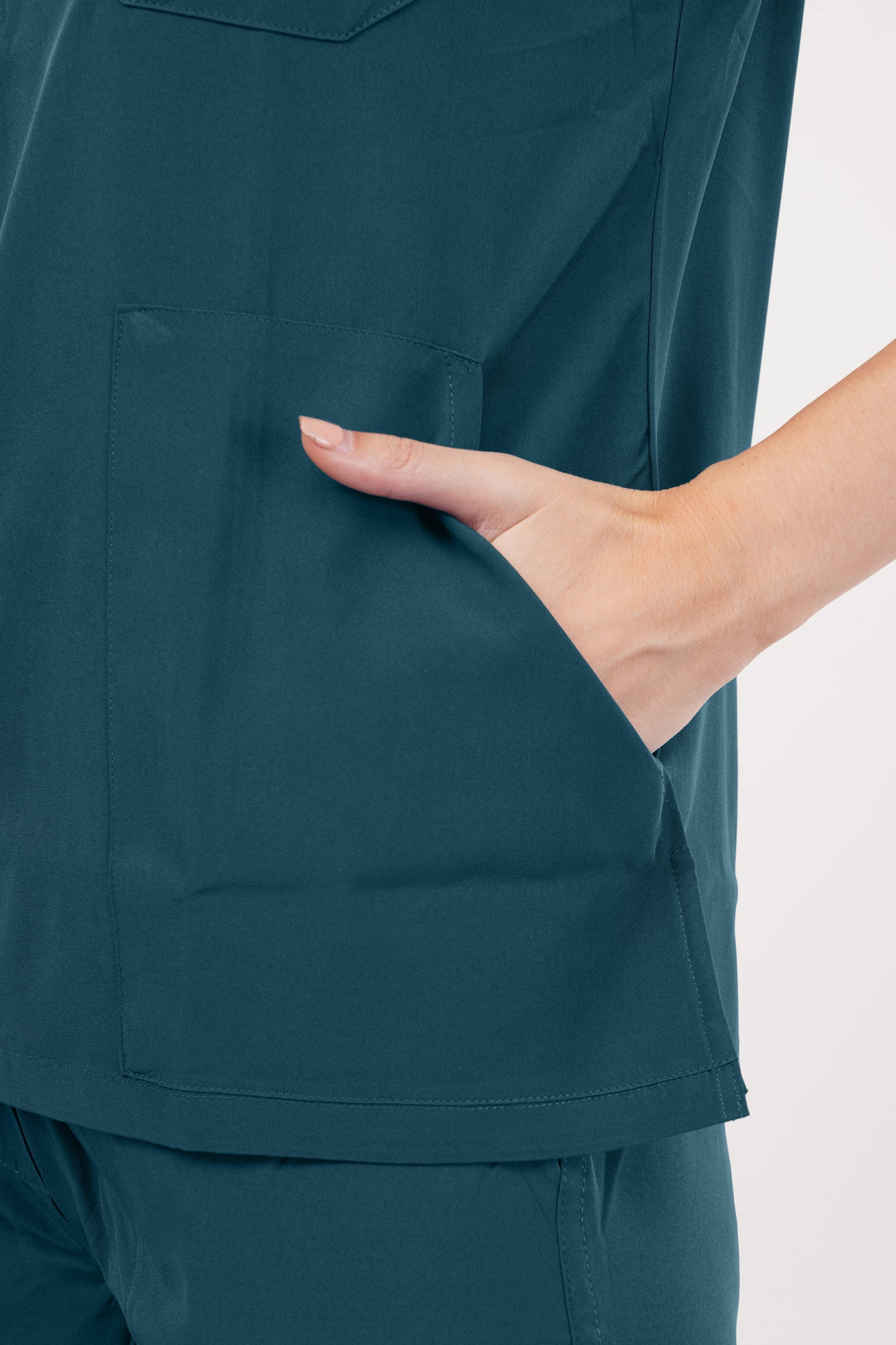 Smart Women's Scrubs - Coral Blue