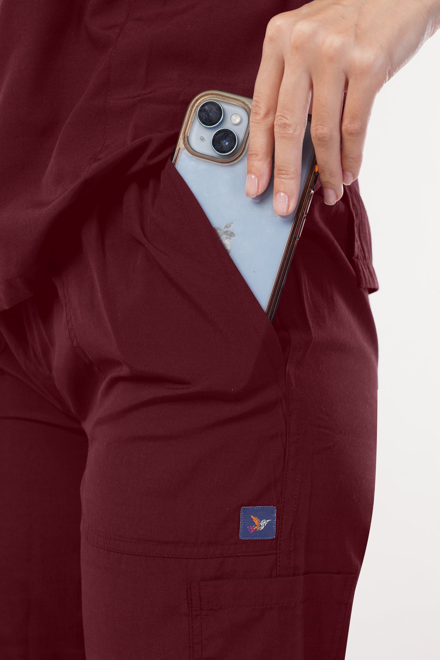 Smart Women's Scrubs - Red