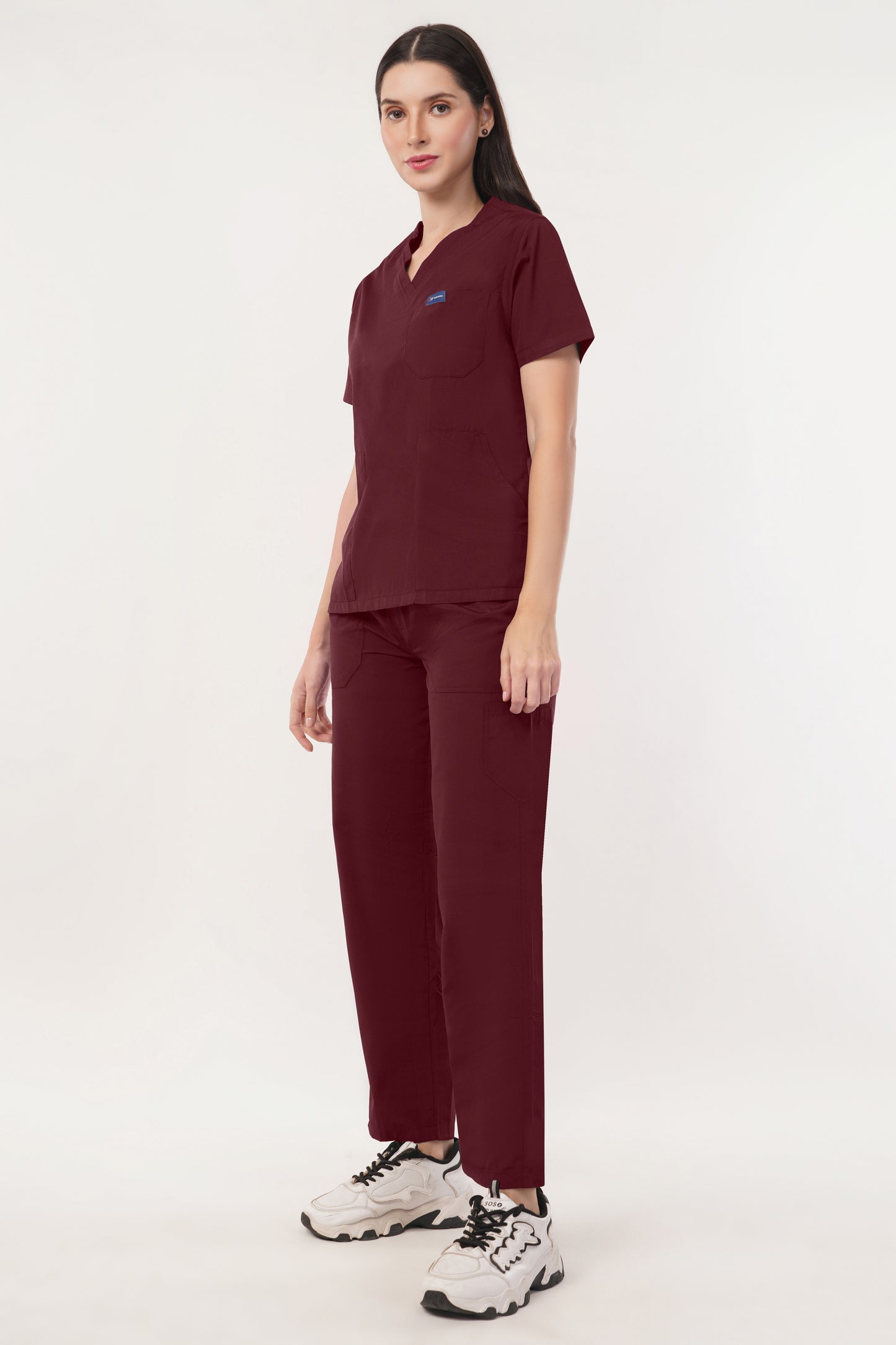 Smart Women's Scrubs - Red